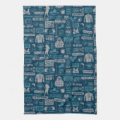 Seinfeld | Meme Pattern Geschirrtuch (Vertikal)