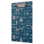 Seinfeld | Meme Pattern Klemmbrett (Links)