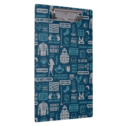 Seinfeld | Meme Pattern Klemmbrett (Rechts)