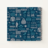 Seinfeld | Meme Pattern Notizblock (Rückseite)