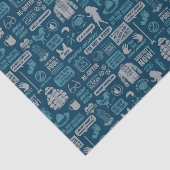 Seinfeld | Meme Pattern Seidenpapier (Ausschnitt)