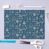 Seinfeld | Meme Pattern Seidenpapier (Handwerk)