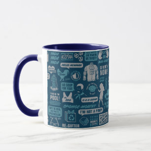 Seinfeld Meme Pattern Tasse