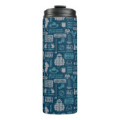 Seinfeld | Meme Pattern Thermosbecher (Vorderseite)