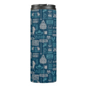 Seinfeld | Meme Pattern Thermosbecher (Rückseite)