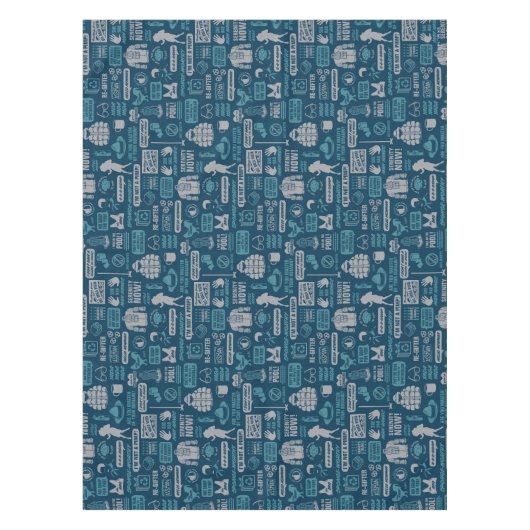 Seinfeld | Meme Pattern Tischdecke (Vorderseite)