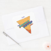 Seinfeld | Sie haben den Chip verdoppelt Quadratischer Aufkleber (Umschlag)