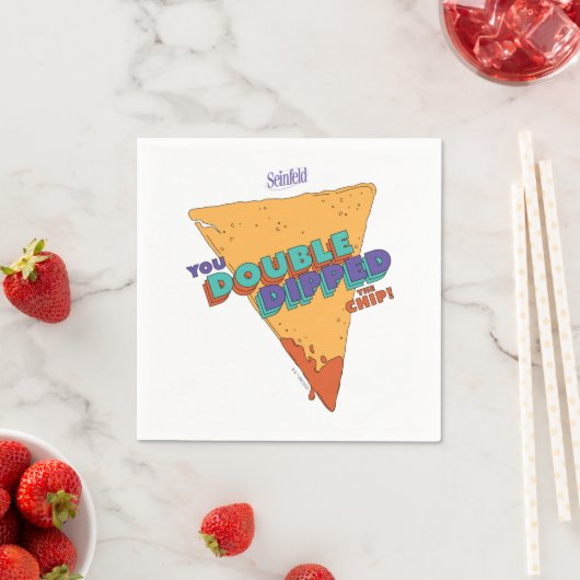 Seinfeld | Sie haben den Chip verdoppelt Serviette (Beispiel)