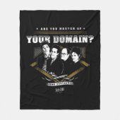 Seinfeld | Sind Sie Master Ihrer Domain? Fleecedecke (Vorderseite)