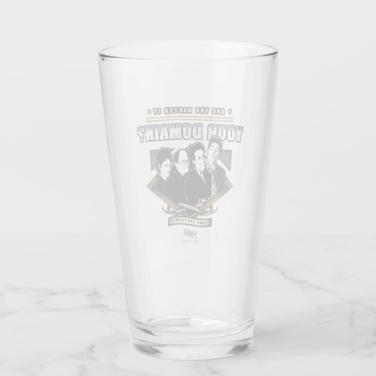 Seinfeld | Sind Sie Master Ihrer Domain? Glas (Rückseite)