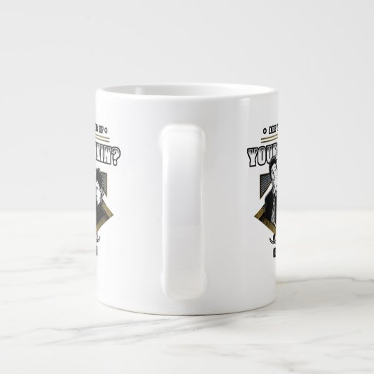 Seinfeld | Sind Sie Master Ihrer Domain? Jumbo-Tasse (Rückseite)