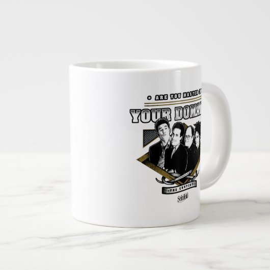Seinfeld | Sind Sie Master Ihrer Domain? Jumbo-Tasse (Vorderseite Rechts)