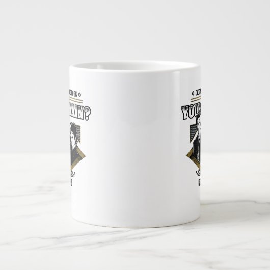 Seinfeld | Sind Sie Master Ihrer Domain? Jumbo-Tasse (Vorderseite)