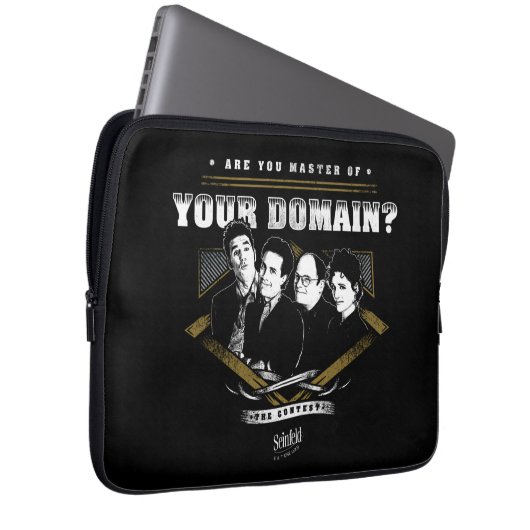Seinfeld | Sind Sie Master Ihrer Domain? Laptopschutzhülle (Vorne Rechts)