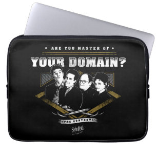 Seinfeld   Sind Sie Master Ihrer Domain? Laptopschutzhülle