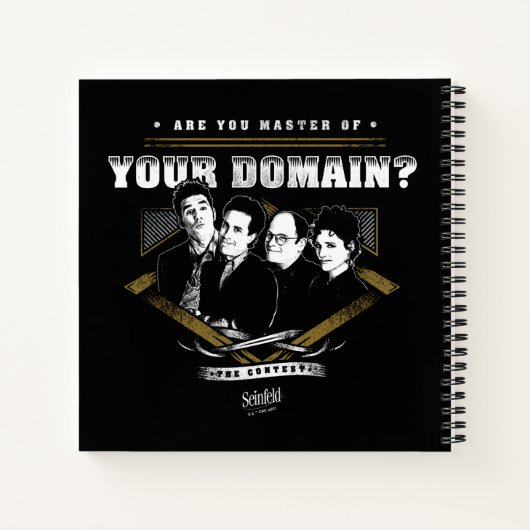 Seinfeld | Sind Sie Master Ihrer Domain? Notizblock (Rückseite)