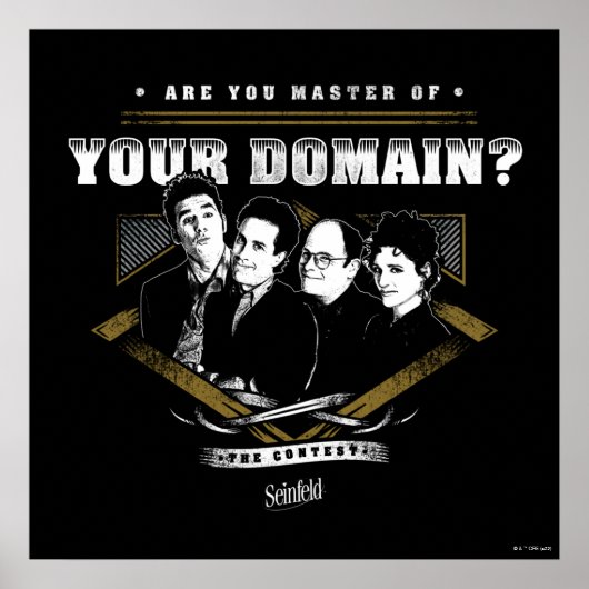 Seinfeld | Sind Sie Master Ihrer Domain? Poster (Vorne)