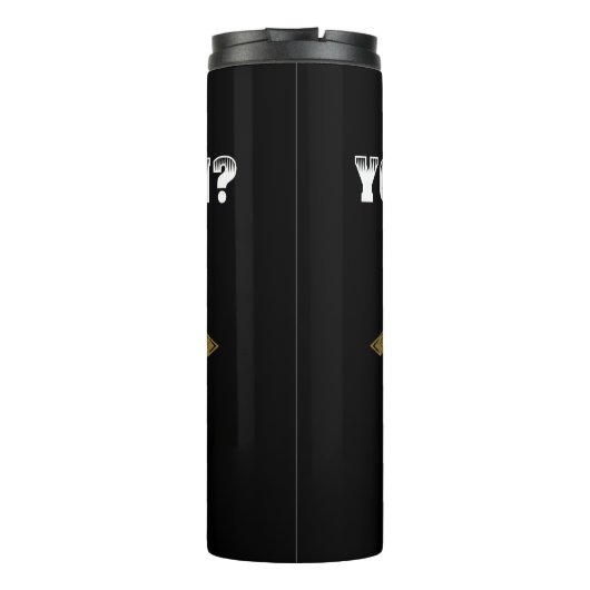 Seinfeld | Sind Sie Master Ihrer Domain? Thermosbecher (Rückseite)