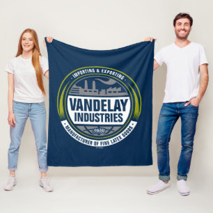 Seinfeld Vandelay Industries Logo Fleecedecke
