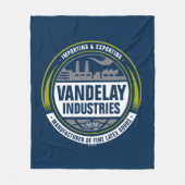 Seinfeld | Vandelay Industries Logo Fleecedecke (Vorderseite)