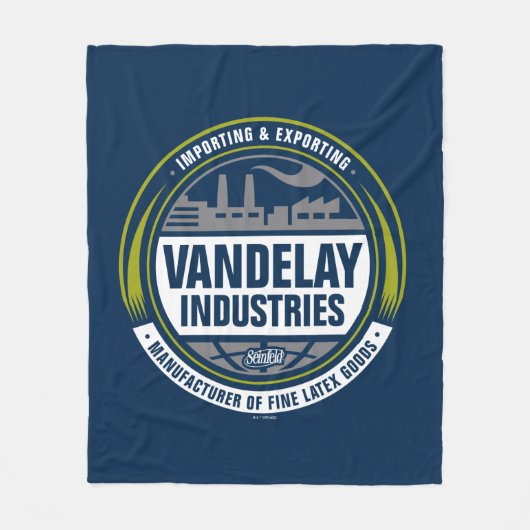 Seinfeld | Vandelay Industries Logo Fleecedecke (Vorderseite)