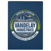 Seinfeld | Vandelay Industries Logo Klemmbrett (Rückseite)