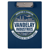 Seinfeld | Vandelay Industries Logo Klemmbrett (Vorderseite)