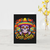 Seis Siete Spanish Humor Clroom Teaching Laugh Esp Karte (Gelbe Blume)