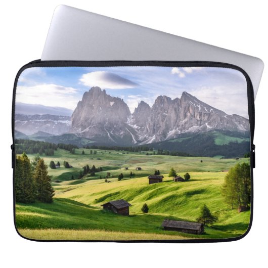 Seiser Alm | Dolomit-Alpen, Italien Laptopschutzhülle (Vorderseite)
