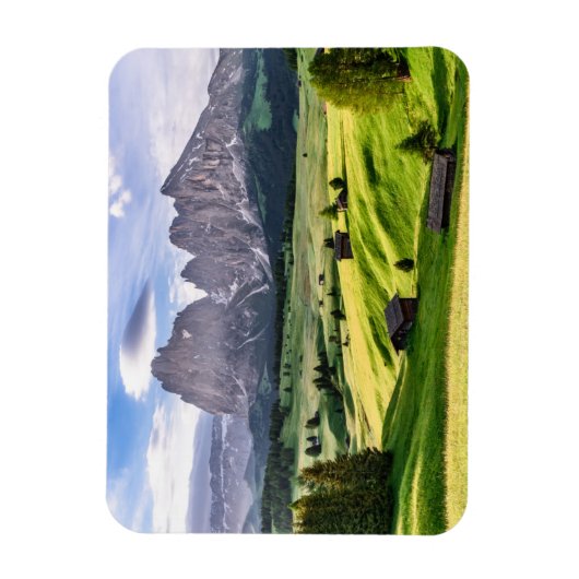 Seiser Alm | Dolomiten Alpen, Italien Magnet (Vertikal)