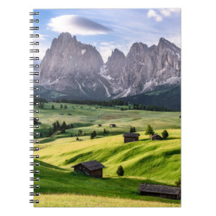 Seiser Alm   Dolomiten Alpen, Italien Notizblock