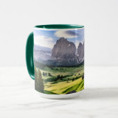 Seiser Alm | Dolomiten Alpen, Italien Tasse (Vorderseite Links)