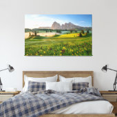 Seiser Alm, Dolomiten, Italien Leinwanddruck (Insitu (Schlafzimmer))