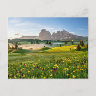 Seiser Alm, Dolomiten, Italien Postkarte