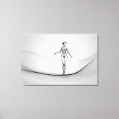 Seismic Movement Druck auf Keilleinwand Leinwanddruck (Vorderseite)