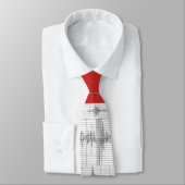 Seismogramm-Felsen 3 Krawatte (Gebunden)