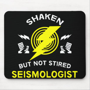 Seismologe Seismologie Wissenschaftler Geolo Mousepad