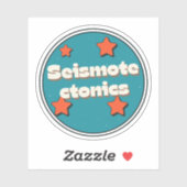 Seismotektonik Aufkleber (Blatt)