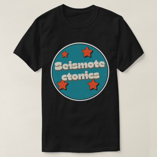 Seismotektonik T-Shirt (Design vorne)