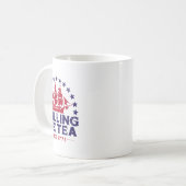 Seit 1773 am 4. Juli das Tee verbreiten vier Kaffeetasse (Vorderseite Links)