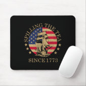 Seit 1773 am 4. Juli das Tee verbreiten vier Mousepad (Mit Mouse)