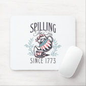 Seit 1773 am 4. Juli das Tee verbreiten vier Mousepad (Mit Mouse)