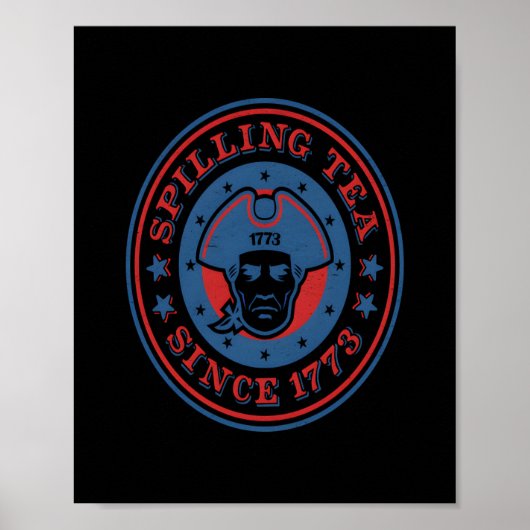 Seit 1773 sonniger Kolonialsaal Poster (Vorne)