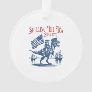 Seit 1773 Tee verschütten - Süßes Zitat Ornament