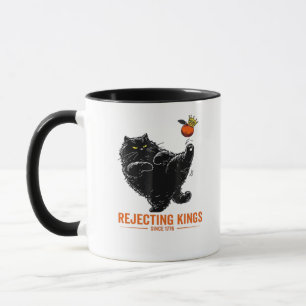 Seit 1776 Könige ablehnendes patriotisches Flaggen Tasse