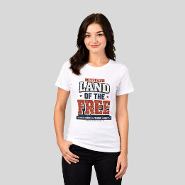 Seit 1776 Land der Freien Patriotische USA Frauen Tri-Blend Shirt