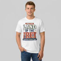 Seit 1776 Land der Freien Patriotisches USA-Männer