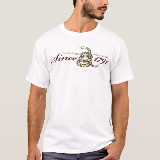 Seit 1791 - die Verfassungsurkunde T-Shirt