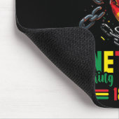 Seit 1865 jede Kette brechen Frieden Liebe Junetee Mousepad (Ecke)