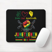 Seit 1865 jede Kette brechen Frieden Liebe Junetee Mousepad (Mit Mouse)